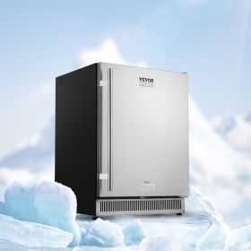 24' Outdoor Beverage Fridge Cooler 150QT Beer Refrigerator Indoor Outdoor