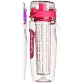 32Oz Fruit Infusing Infuser Water Bottle Water Fruit Bottle BPA Free Plastic Sport Fruit Infuser Water Bottles With Infuser Juice Shaker Drink Bo (Option: Style D)